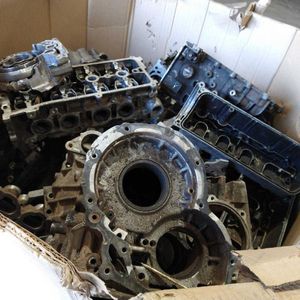 机壳铸件铝-干净 Cast-aluminum motor-shell