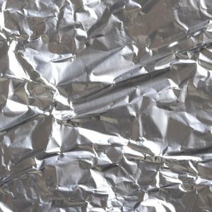 Clean aluminum foil