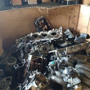 Cast-aluminum motor shell-dirty