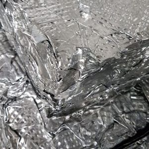 Clean aluminum foil
