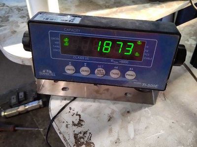 Scale-display