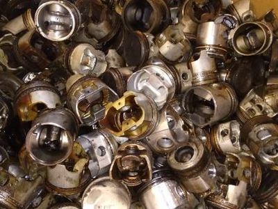 Irony aluminum pistons