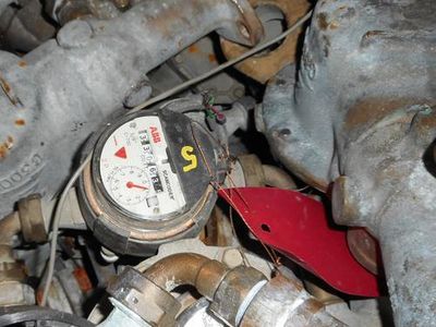大整水表 Whole water meter large