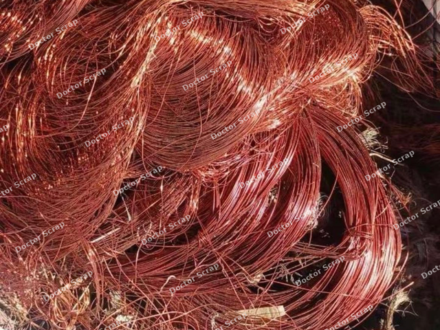 Enameled copper